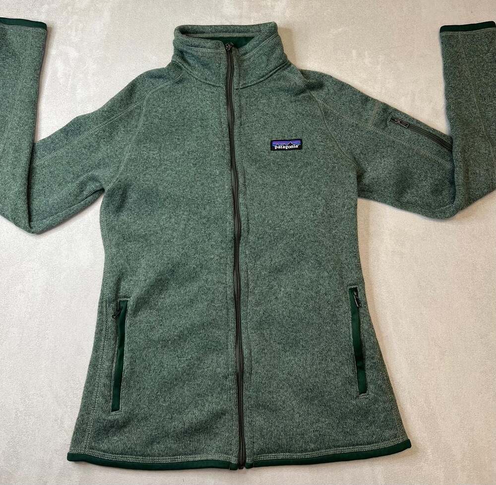 Patagonia Women's Better Sweater Full-Zip Fleece Jacket in Hemlock Green